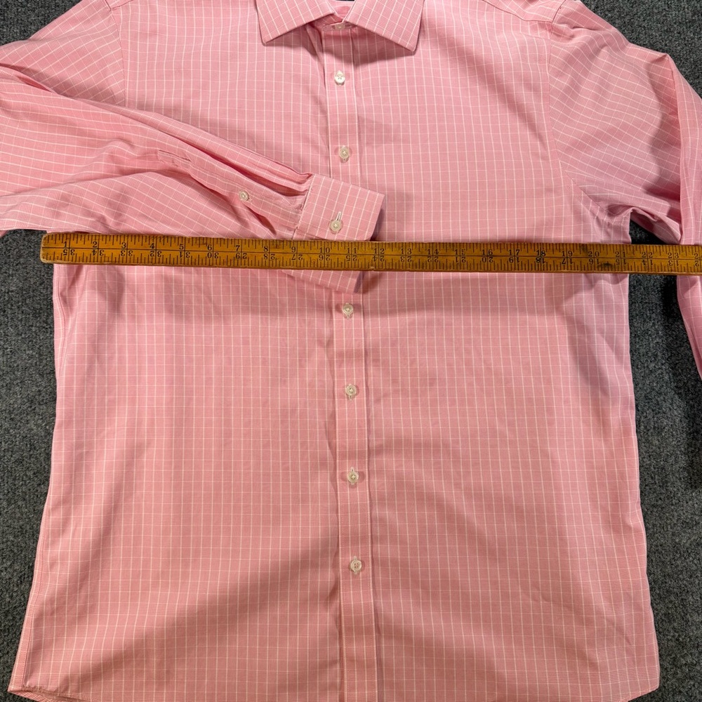 Thomas Pink Baldwin Check Traveller Dress Shirt Men’s 16 41 - Picture 5 of 8